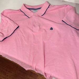 Pink Brooks Brothers polo shirt Men’s Large